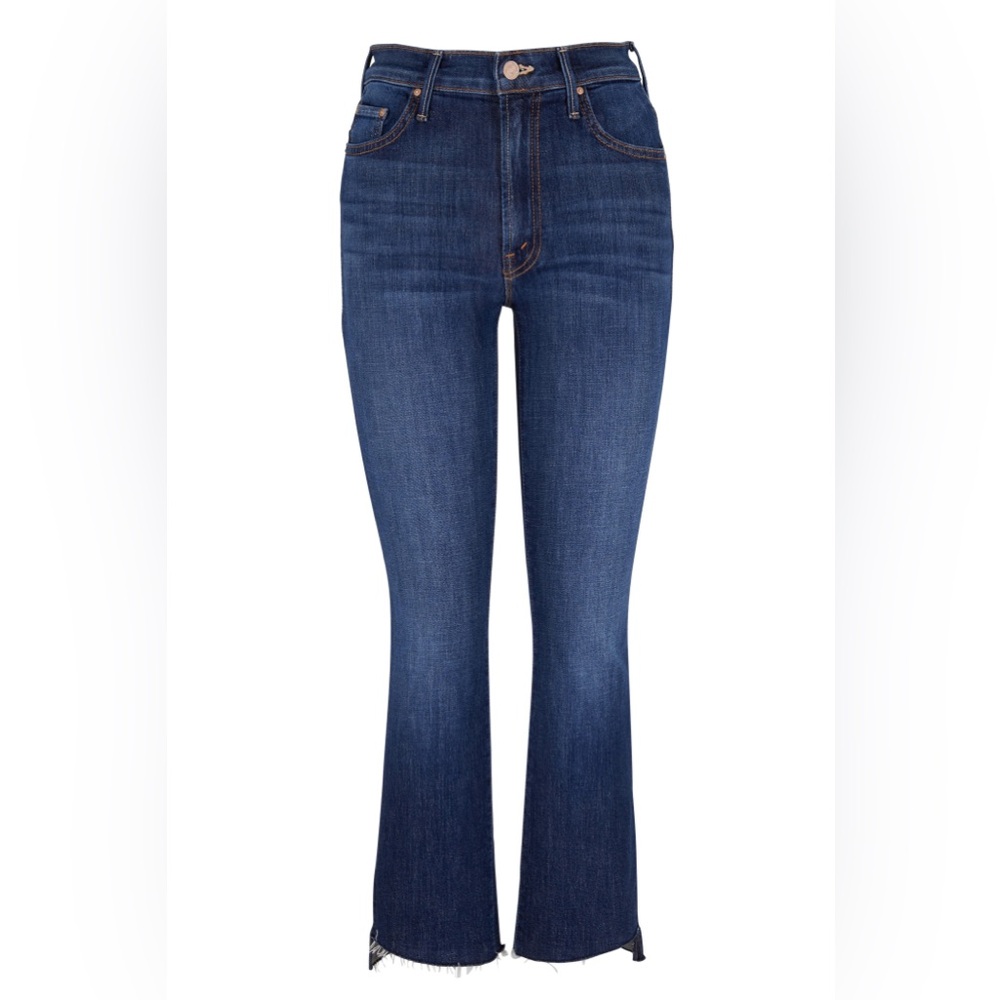 Mother denim - the insider crop step fray - girl crush (27)
